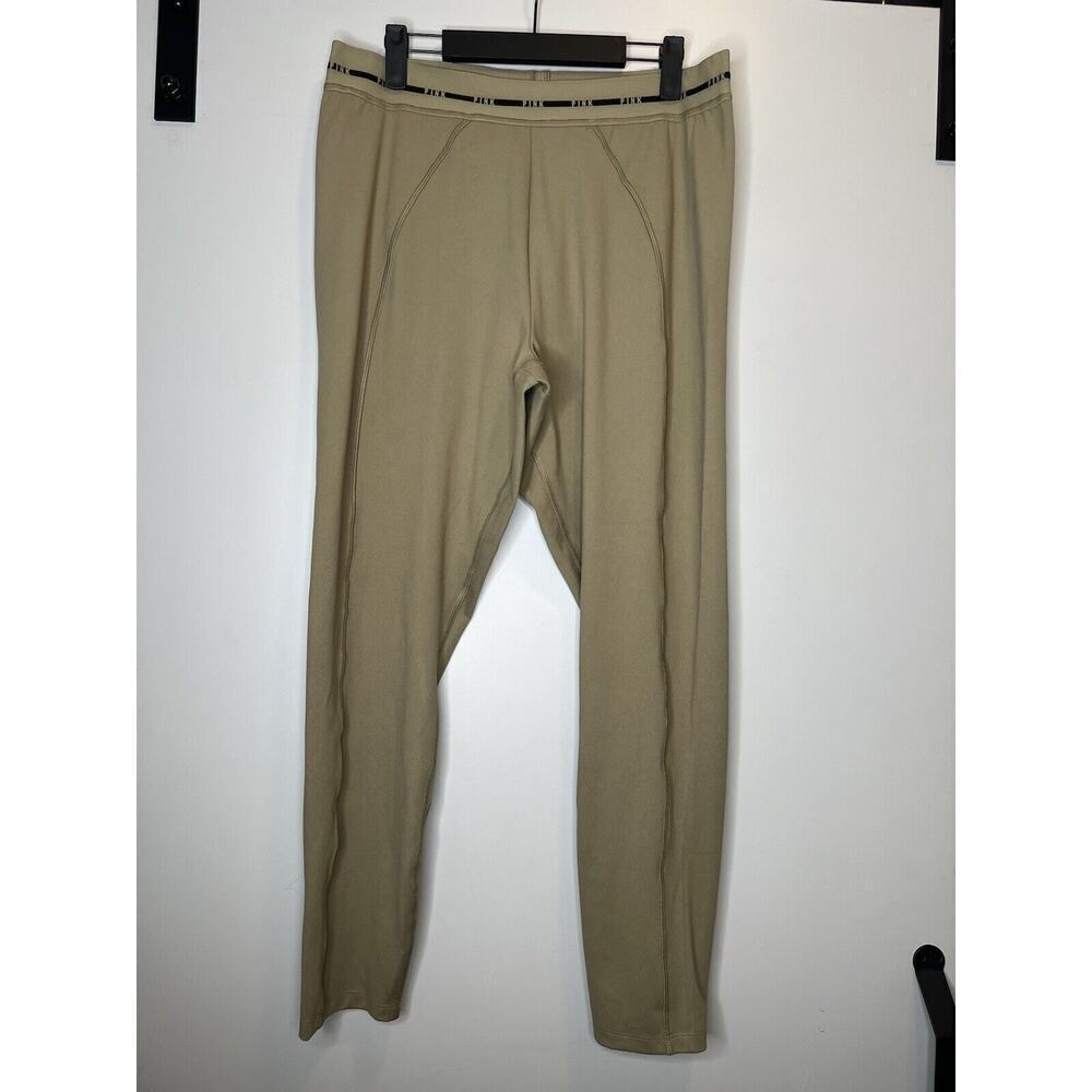 PINK Victoria Secret Leggings Womens XXL Olive Green Activewear High Waist Rise